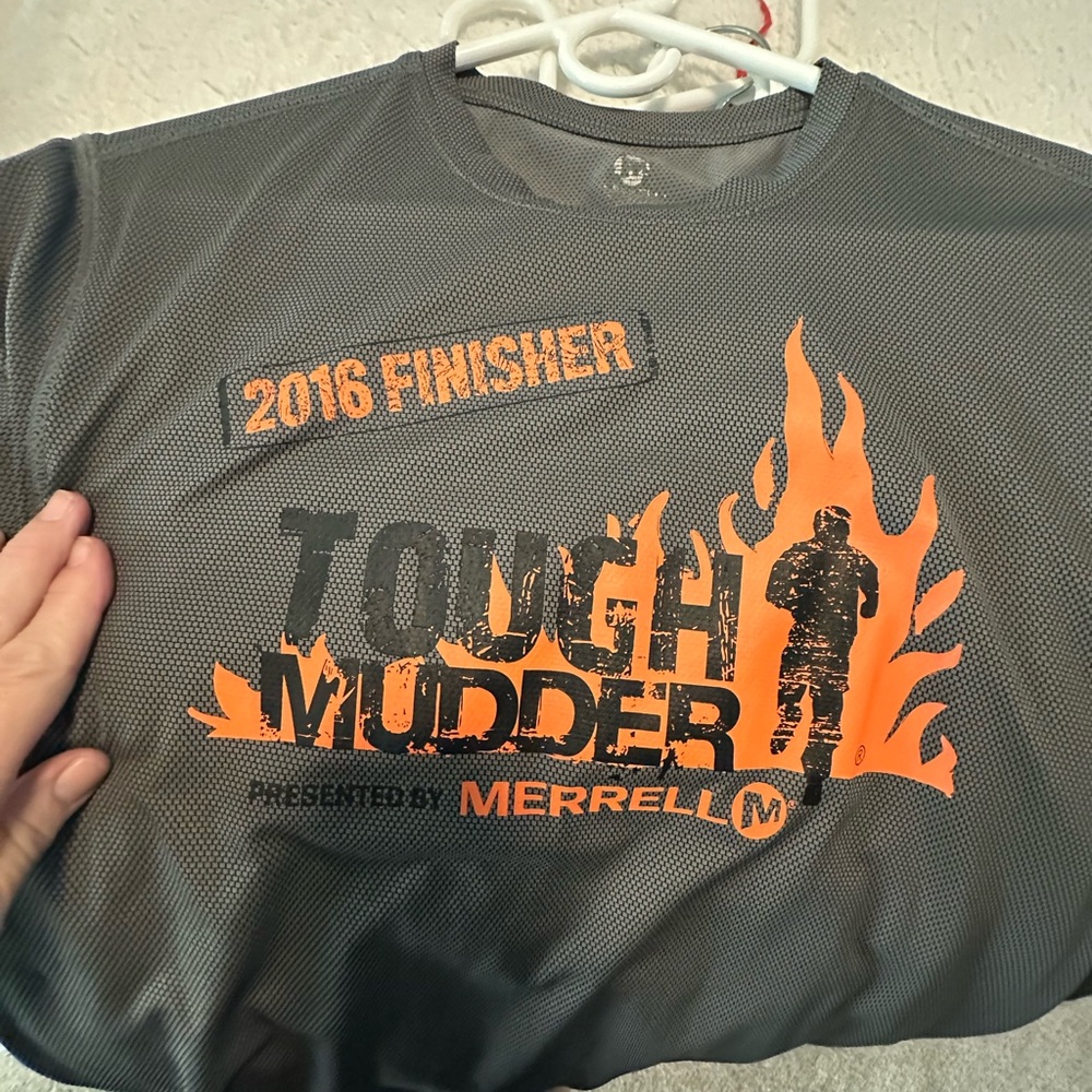 Mens Tough Mudder Shirt. MUST BE BUNDLED